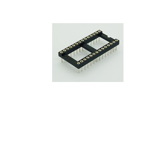 mec - ism28t1-06-01 28 pin ic socket
