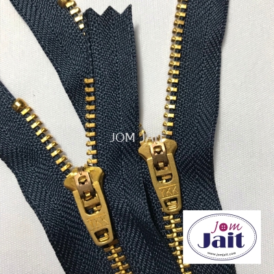 Zip Ykk Jeans 4YG 3.5560 Blue Black In Pcs CodeZYKK49035560P