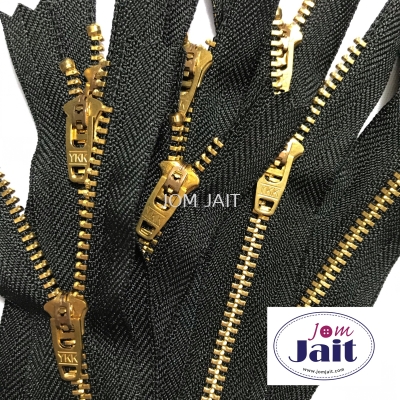 Zip Ykk Jeans 4YG 10 Black In Dozen CodeZYKK49100580D