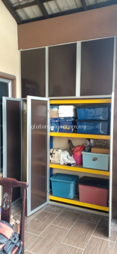 shoes cabinet aluminium @Jalan TKC 2/5. Kota Cheras batu 10. Cher 