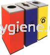 RECYCLE-135/SS POWDER COATING BIN Waste Bins