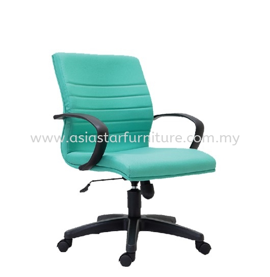 BONA LOW BACK STANDARD CHAIR | FABRIC OFFICE CHAIR PUCHONG SELANGOR