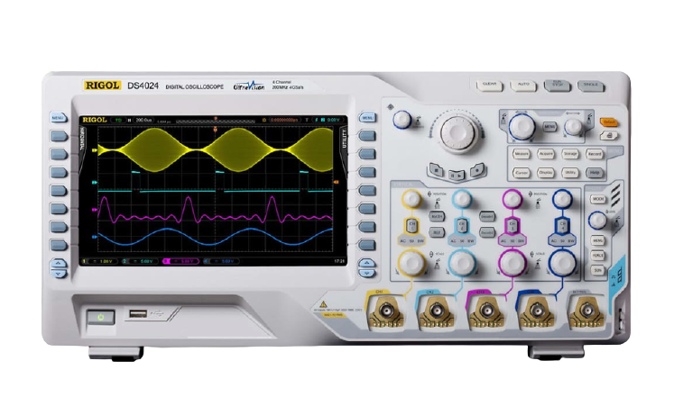 RIGOL DS4024 200MHz Digital Oscilloscope with 4 Channels