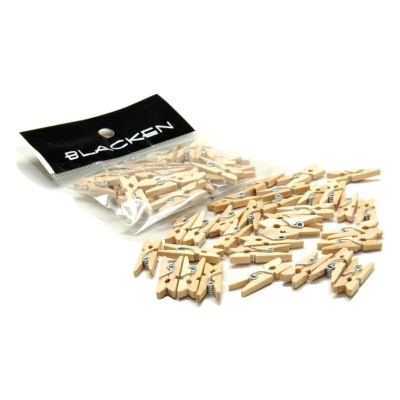 Mini Wood Clips 2.5cm (25 pcs/pck)