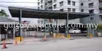 Guard House Aluminum Composite Panel @ D'heaven Condo, Port Klang Industrial Awning