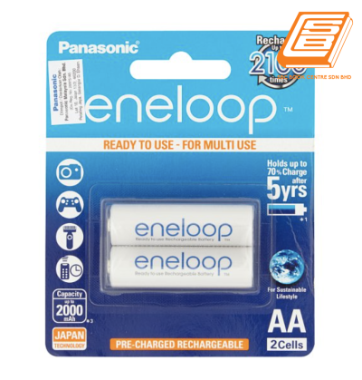 panasonic AA Eneloop Rechargeable-battery 2 pcs