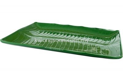 Banana Leaf Plastic Plate 