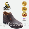 BIG TRUCK Mid Cut Men Safety Shoes BT8019 - DARK MAROON Colour BRANDED Men and Ladies Safety Boots.