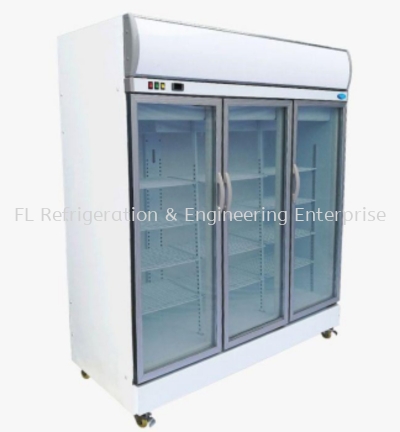 3 door display chiller 