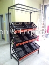 3 tier vegetable rack cw 8 basket cw banana stand  SUPERMARKET ACCESSORIES SUPERMARKET DISPLAY EQUIPMENT