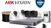 Hikvision 4 Channel Analog 5MP DIY CCTV Set CCTV