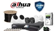 Set Dahua 4 Channel Analog 5MP DIY CCTV Set CCTV