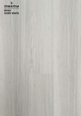 MY831 Ivory White Mexmy SPC Flooring  Flooring Choose Sample / Pattern Chart
