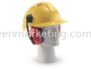 Helmet Slotted Earmuff Head Protection PPE