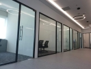  Aluminium Partition with Glass Partition