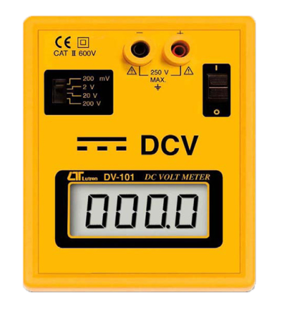 LUTRON DV-101 DCV Bench Meter