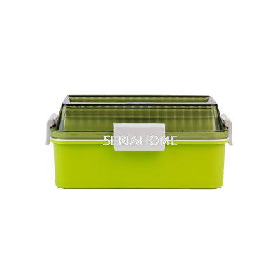 Superlock 2 Layer Rectangular Lunchbox - 1,300 ML