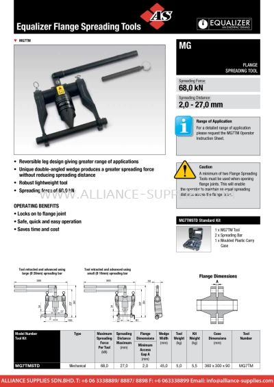 ENERPAC Equalizer Flange Spreading Tools