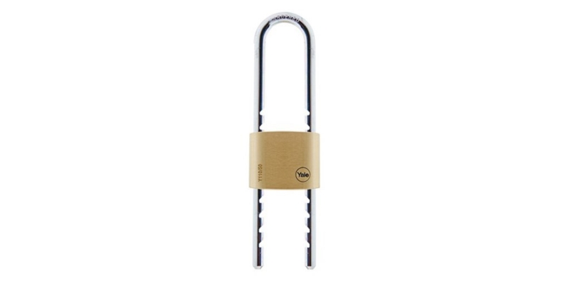 Y110/50/155 Yale Classic Series Outdoor Solid Brass Adjustable Shackle Padlock 50mm