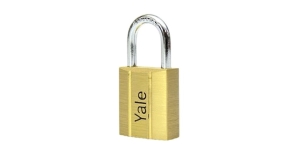 140.20 Yale V-Series Brass Padlock 20mm