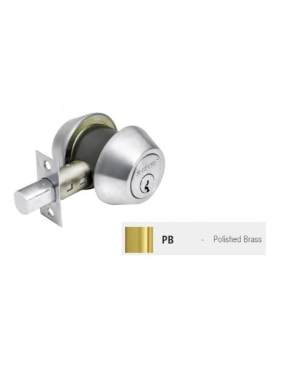  ST.GUCHI Brass Double Dead Bolt (D272-PB) SGDB-D272