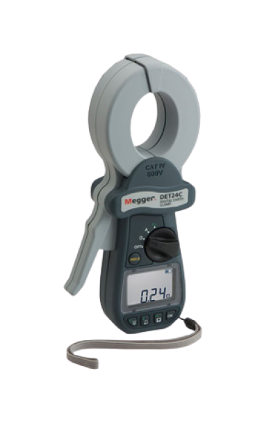 MEGGER DET14C and DET24C Earth Resistance Clamp Testers