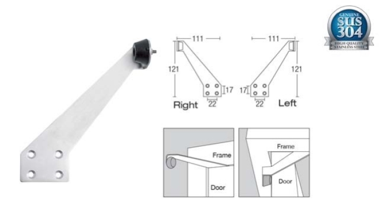 SGDS-J7 Wall Mount Door Stopper