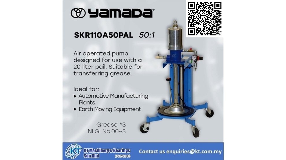 Yamada Air Operated Pump SKR110A50PAL