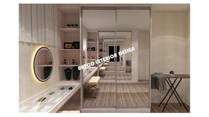 Wardrobe Sliding Door (Mirror)