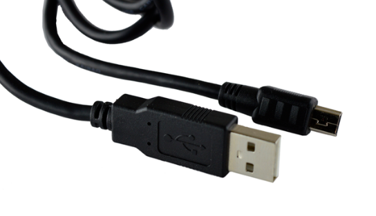 lascar cable usb a-mf 0.5m type a to mini b usb cable