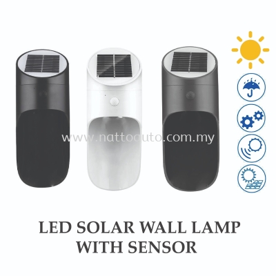 LED SOLAR WALL LAMP WITH SENSOR