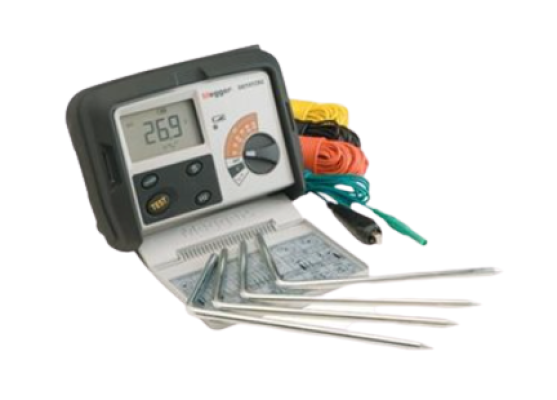 MEGGER DET4TD2, DET4TR2, DET4TC2 & DET4TCR2 4-Terminal Earth Resistance And Soil Resistivity Tester