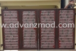 Mild Steel Gate With Aluminium Panel