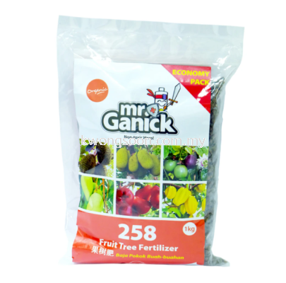 Mr Ganick 258 Organic Fruit Tree Fertilizer (1KG)