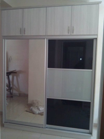 Anti Jumps Sliding Door Custom Wardrobe In Kajang / Bangi