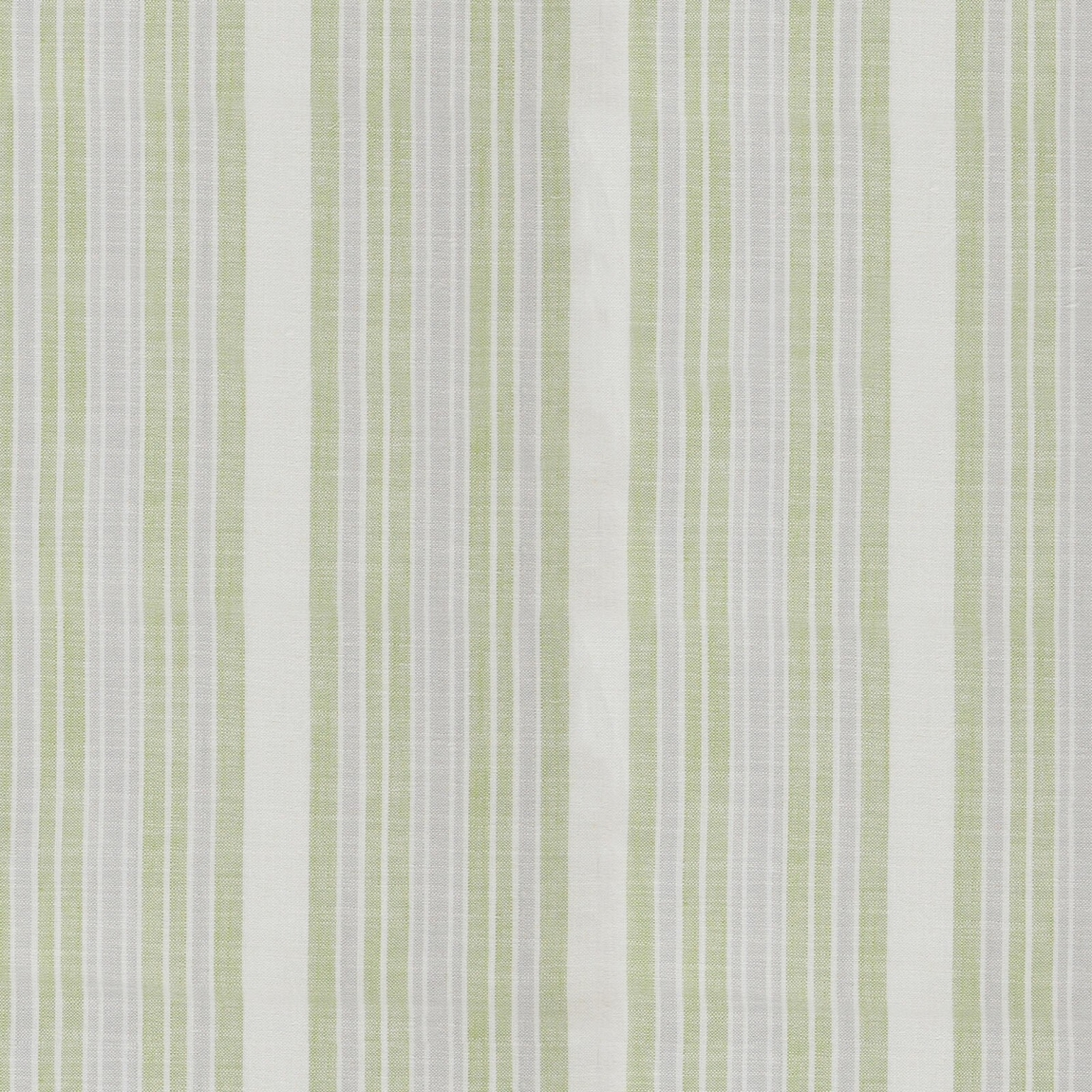 Stripe Curtain Linen Field Essex 03 Moss Stripe Curtain Fabric Curtain Cloth Textile / Curtain Fabric Choose Sample / Pattern Chart