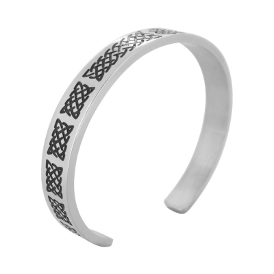 CELTIC KNOT CUFF BRACELETS (SS)