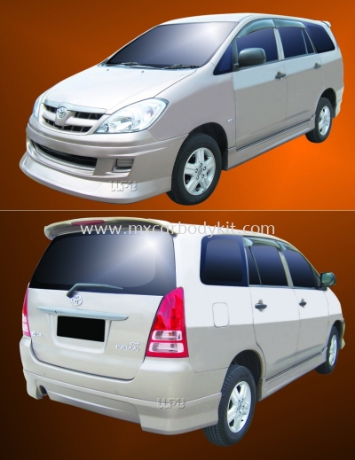 TOYOTA INNOVA 2005 ALPHARD BODYKIT + SPOILER