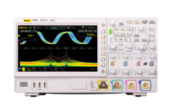 rigol ds7024 - 200mhz digital oscilloscope with 4 channel, 10gs/s sampling