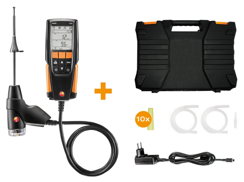 TESTO 310 - Entry-Level flue gas analyzer (0563 3100)