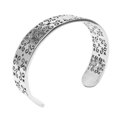 TRELLIS CUFF BRACELETS (SS)