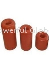 Rubber Door Stopper Red Ind. Rubber Parts