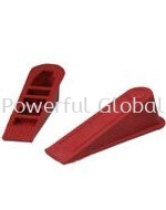 Rubber Door Wedge Stopper Red