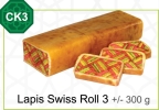 Lapis Swiss Roll 3 +/- 300 g Cakes Hotel