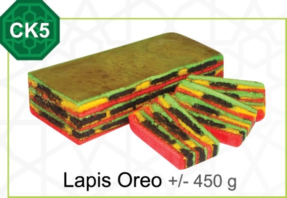 Lapis Oreo +/- 450 g