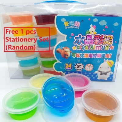 Crystalmud Slime 24 Colors ˮʷķ