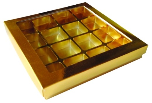 Z9 - 16 Cavities Gold Tray