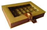 Z19 - 35 Cavities Gold Tray Gift Box Packaging