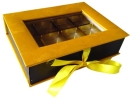 Z18 - 12 Cavities Gold Tray Gift Box Packaging