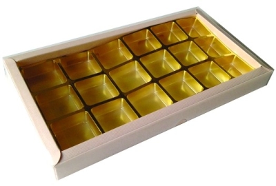 Z10 - 18 Cavities Gold Tray